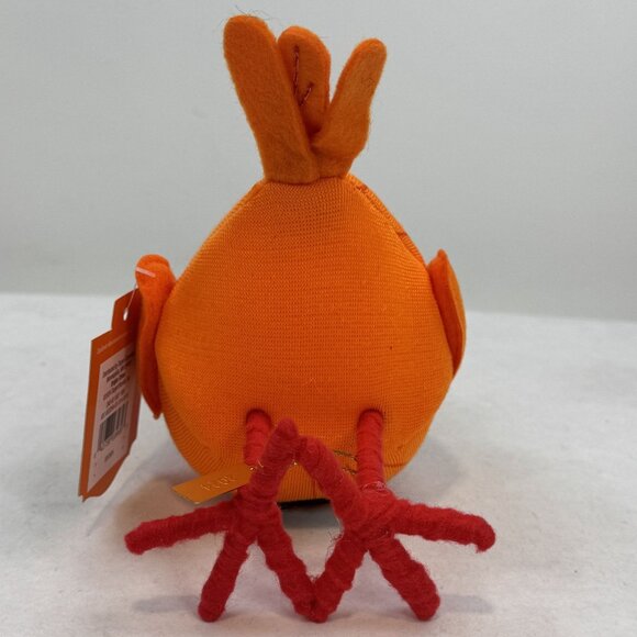 Hyde & Eek! Pawson Featherly Friends Halloween Bird Figure Pumpkin Orange  NEW - Picture 6 of 12